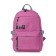 Youth backpack, synthetic fabric, 285x440x135 cm, roses/black
