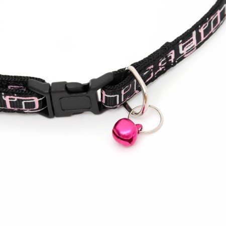 The two -layer collar with the Fastex "Squares", 30 x 1 cm, black-2