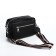 Bag Cross-Bodi with a zipper, black color