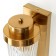 Bra 1180/2 E14 40W gold 12x60 cm