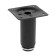 Round OKR001BL tundra, d = 30 mm, h = 80 mm, black color is black