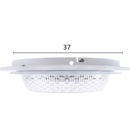 Causteen from PDD 1994/1 LED 130W 3000-6000K Dimmer white 50x50x8 cm Bayerlux-6