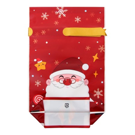 Polyethylene gift package with ties "Gifts", 15x23cm-6