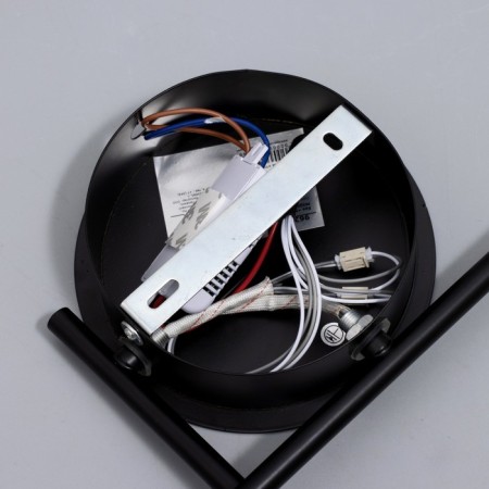 Bra "Krampl" LED 24W 3000K Black 47x47x6.5cm-8