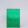 Gift Paper Package with glitter azure, 15 x 8 x 21 cm