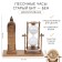 Sanding clock "Old Big-Ben", souvenir, 15.5 x 6.8 x 15.2 cm