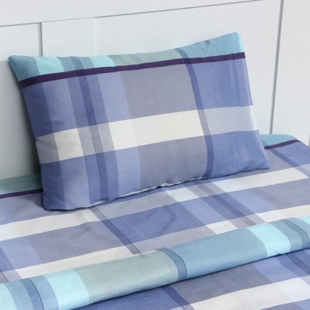 Bed linen 2 joint venture and I am Blue Square 173x215cm, 175x214cm, 50x70cm-2pcs, 60g/m2, microfiber-3