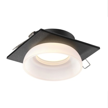 Lamp built -in Novotech. Lirio, 9W, GU10, 40x92x92 mm, black color-3