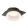 Lamp built -in Novotech. Lirio, 9W, GU10, 40x92x92 mm, black color