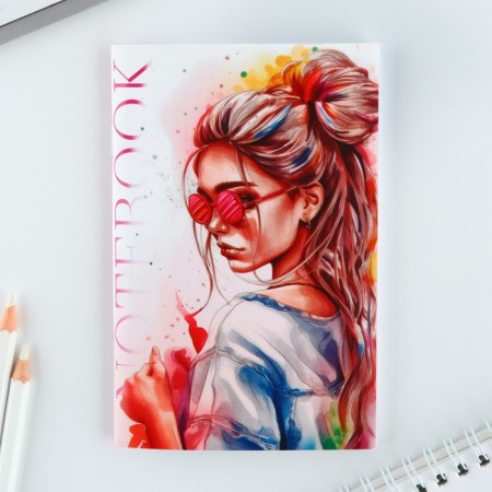 Mix of Notepad A6, 32 sheets "Girls"-1