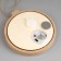 Christmas tree toy "Ball with snowmen", from batteries, glow warm white