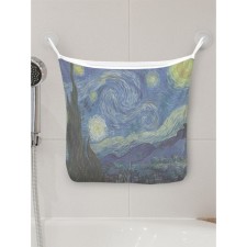 Organizer in a bathtub on the suction cups 