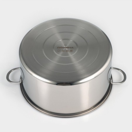 Stainless steel pan "GREAT", 9 l, induction-4