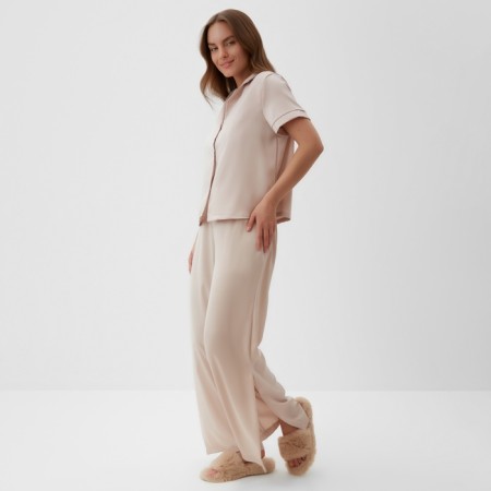Female pajamas (shirt and trousers) Kaftan p. 52-54, powder-8
