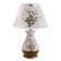 Lamp table ceramics "Tale" E14 25W 220V 36.5x25x25 cm Risalux