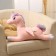 Soft toy "Unicorn", 60 cm, pink color