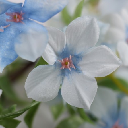 Flowers artificial "Pigo Pigo" 87 cm, blue-1