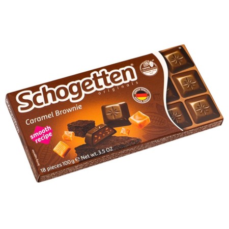 Chocolate SchoGetten Caramell Brownie, 100 g-5
