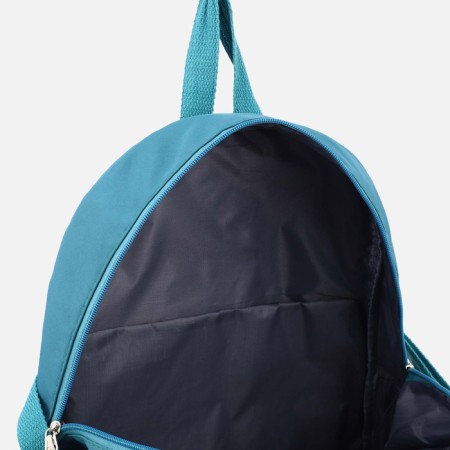 School backpack on lightning, 5 outer pockets, blue color-4