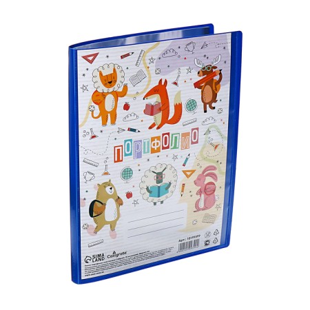 Portfolio folder plastic A4, calligrata "team", 20 files-1