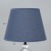 Hannah table lamp E14 40W Blue 22.5x22.5x34cm Risalux