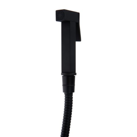 Accoona A3290F-4 bideter, with hygienic shower, wall, black-3