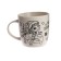 New Year's lunar painting mugs "Funny New Year!", 300 ml