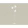 Lamp floor swivel Ambrella Light, XB9812100, GX53 LED 12 watts, white sand, white matte