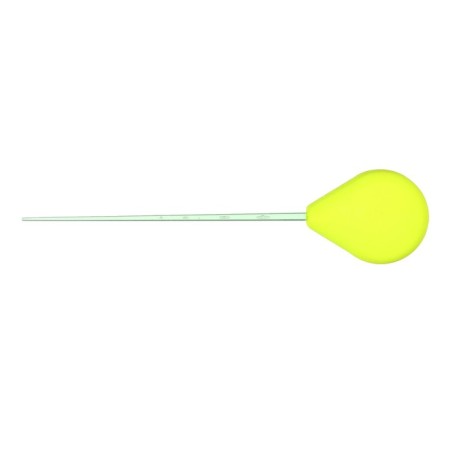 Fishing rod winter balalaika, black yellow color, HFB-43-3