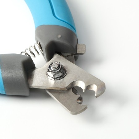 Coogers of the side with 2 holes, large, blue-1