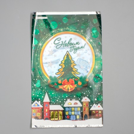 Gift package "Winter Town", 25 x 40 cm-1