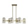 Suspended lamp Freya Fr5427PL-06BS Firefly, 310x640x640 mm, E14, 6x40W, brass color