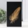 Safe-book wood to the leatherette "peryshko" gold 21x13x5 cm