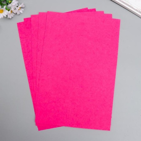 Hard felt 1 mm "warm pink" set 10 sheets format A4-2
