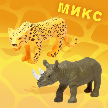 Animal figure "from all over the world-2", mix-4