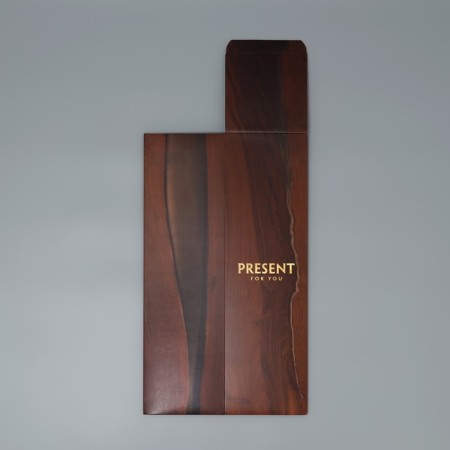 Gift folding box, packaging, "Pressent", 9.5 x 32.5 x 9 cm-7