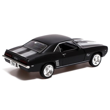 Metal machine Chevrolet Camaro SS, 1:32, doors, inertia, matte color open-2