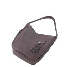 Bag bag claims, lightning department, brown color 27x15.5x33cm
