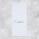 Gift envelope, "with love", embossing, designer paper, 11 × 22 cm