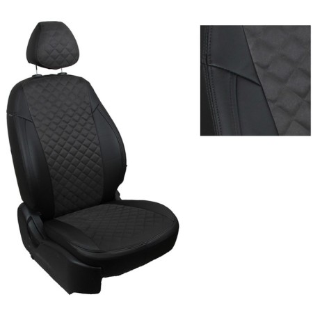 Autorekhli from Alcantara "Romb" for Mazda 6 III Sedan 2013-2018