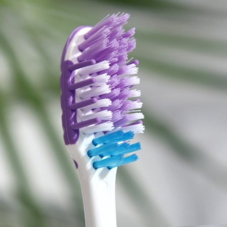 Smart toothbrush of medium stiffness, turquoise, 2 pcs.-2