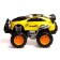Radio -controlled jeep "racer", works on batteries, yellow color