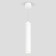 Suspended accent Elektrostandard, DLR035 LED 12 W, 50x50x300 mm, IP20, white matte color