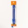 The collar is two -layer with fastx and a reflective strip, 30 x1.5 cm, blue