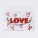 Hair jewelry on invisible "Love", 17 cm