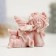 Figure "Angel with roses lying" 4.5cm