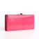 Women's wallet on magnet, pink color