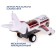 Parking "Fire aircraft", with cars, light and sound effects