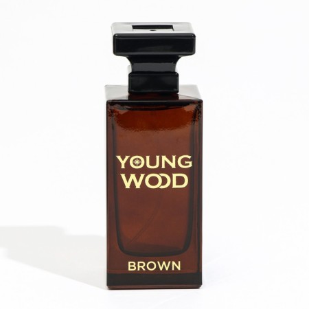 Men's toilet water Young Wood "Brown", 100 ml-3