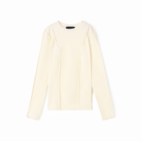 T -shirt with DL. Sleeve (longshit) Mist, p. 42, milk